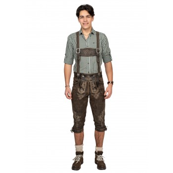 Pantalon en cuir vintage