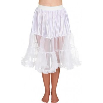 Jupon long Petticoat blanc