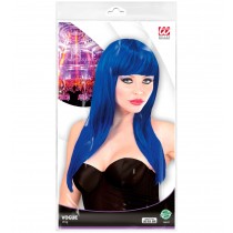 Perruque bleue Vogue