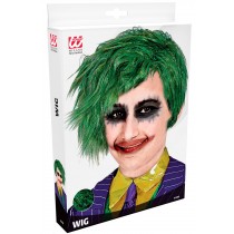 Perruque Clown Horreur vert en boîte
