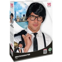 Perruque pour homme noir