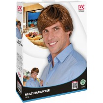 Perruque pour homme brun