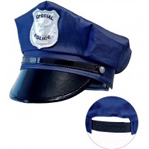 Casquette de police régable taille