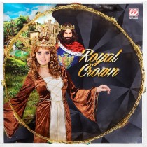 Roi de la Couronne avec de fausses pierres précieuses