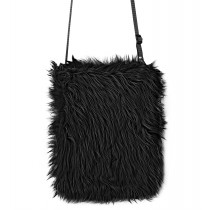 Sac à bandoulière en peluche