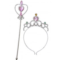 Diadèm et baguette magique