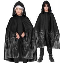 Cape fantôme noir, 90cm