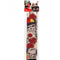 Paire de manches tatouees