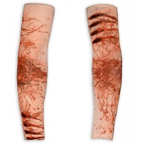 Manche de tatouage blessée