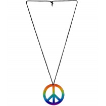 Collier Hippie arc-en-ciel