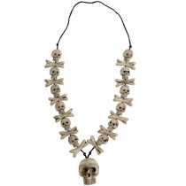 Collier avec crânes