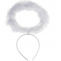 Auréole contre serre-tête