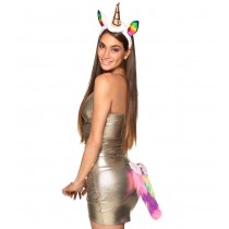 Set Licorne tiare et queue