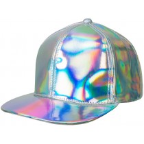 Casquette argenté réglable
