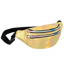 Sac de taille Holo or