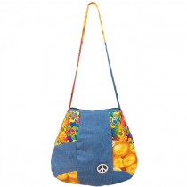 Sac à bandoulière Hippie 40x40 cm