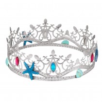 Couronne reine de la mer 18 cm métal