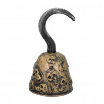 Crochet pirate Skull 19x10 cm