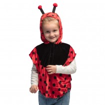 Poncho Coccinelle 3-4 ans