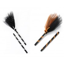 Balai de sorciére à assembler 90 cm 2 ass.