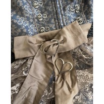 Barette Dirndl en forme de cur, env. 4.5 x 4.2 x 0.2 cm