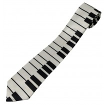 Cravate clés de piano