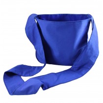 Sac en tissu bleu pour le carneval, 30x27x9 cm