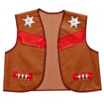 Costume Cowboy veste marron