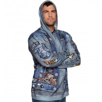 Sweat à capuche photoréaliste