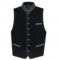 Gilet traditionnel en velours