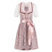 Costume tyrolien rose taupe taille 36