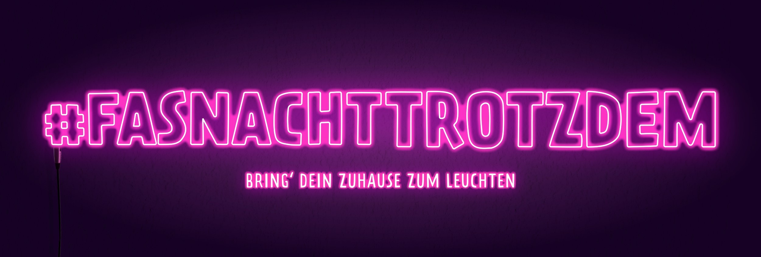 #FASTNACHTTROTZDEM - bring Dein Zuhause zum Leuchten