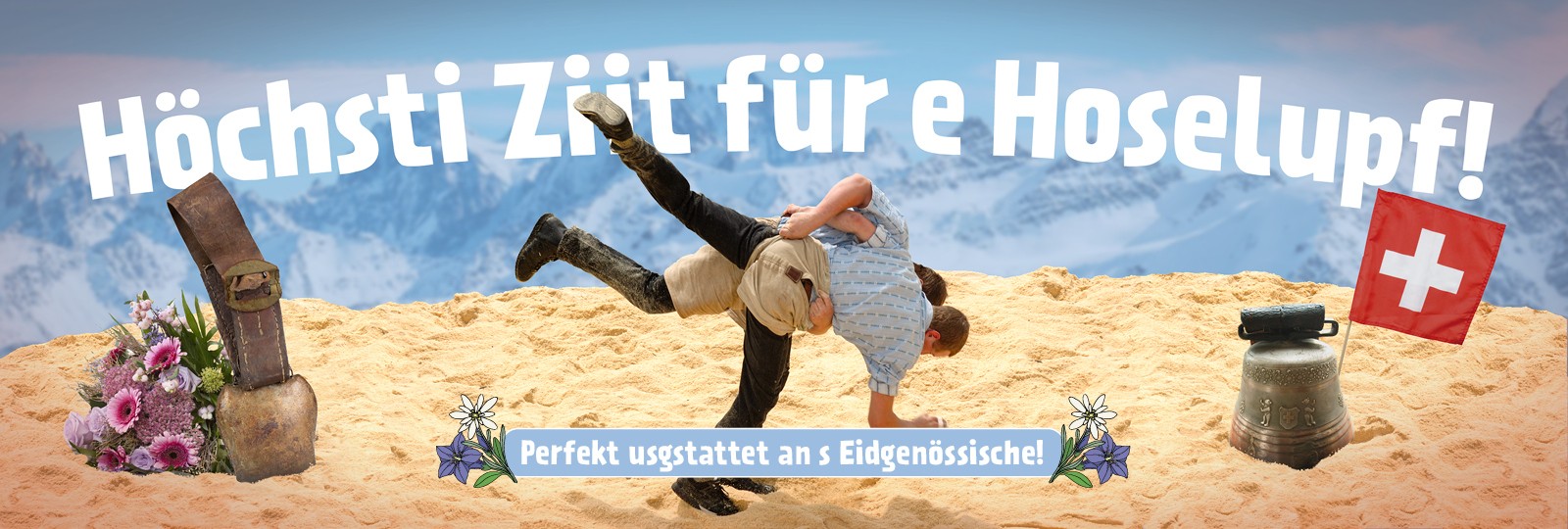 Eidgenössisches Schwing- und Älplerfest – Die Schweizer Party at its best 