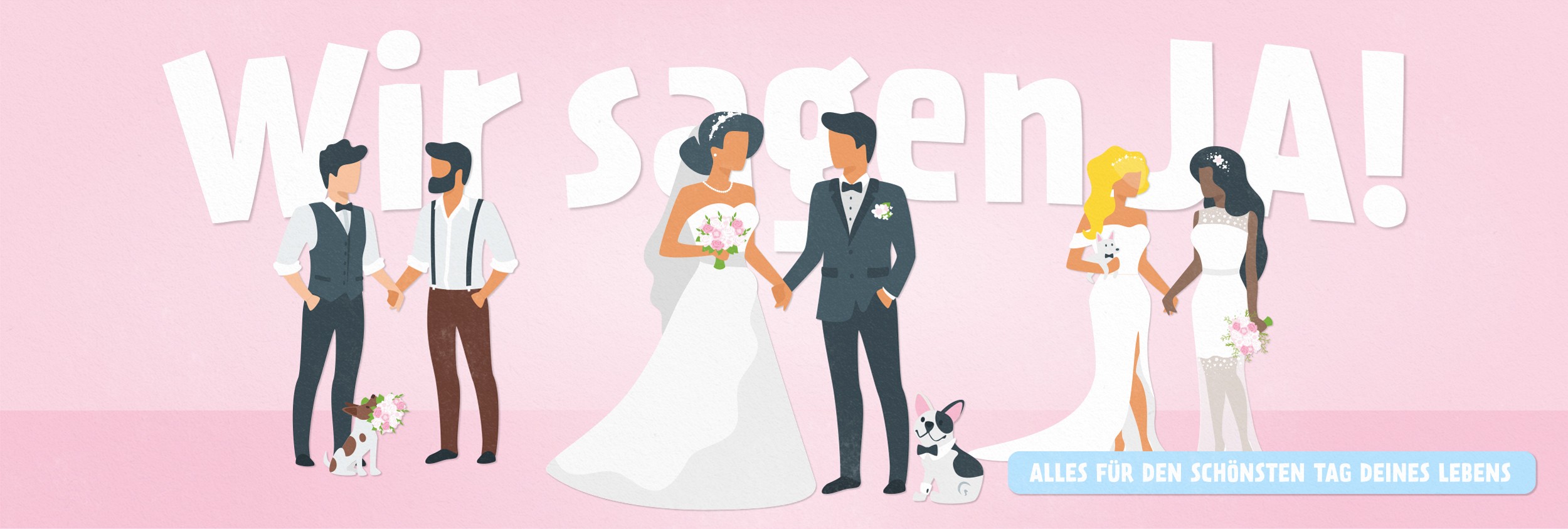 ​Hochzeiten – so feiert sich die Liebe am besten