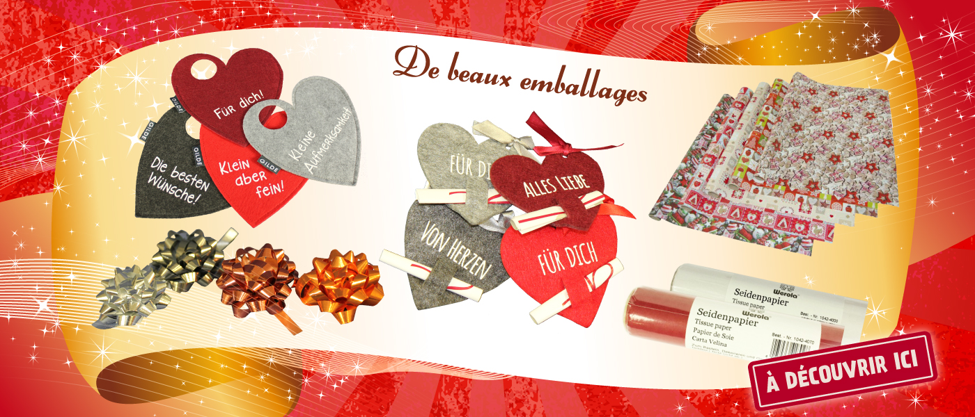 De beaux emballages